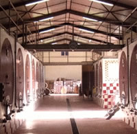 vasi vinari in acciao per la fase di fermentazione del vino
